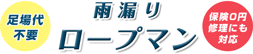 雨漏りロープマン